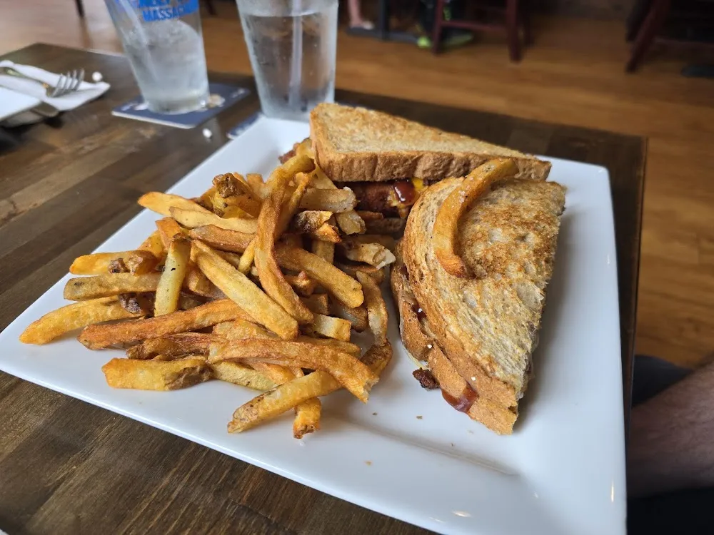 Chicken Sandwich with BBQ Sauce
